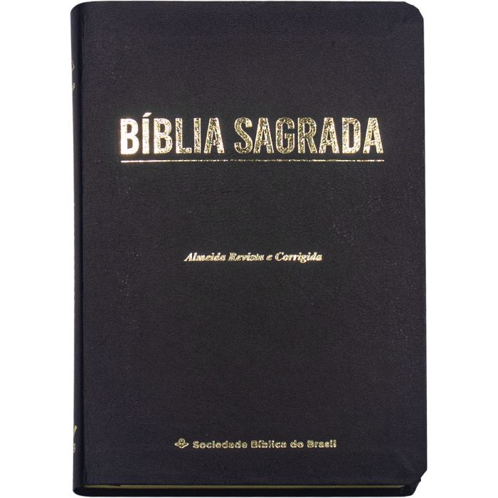 BÍBLIA MISSIONÁRIA PRETA LETRA PEQUENA ARC