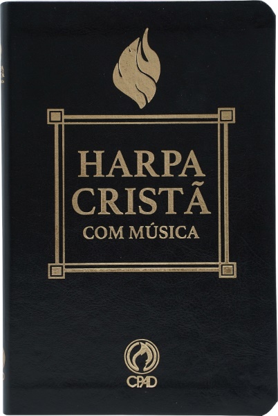 HARPA CRISTÃ COM MÚSICA GRANDE PRETA