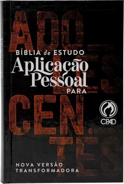 BIBLIA DE APLICACAO PESSOAL PRA ADOLESC. LARANJA, Livraria Bereia