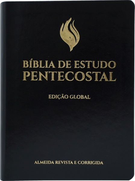 BIBLIA DE ESTUDO PENTECOSTAL ED. GLOBAL PRETA