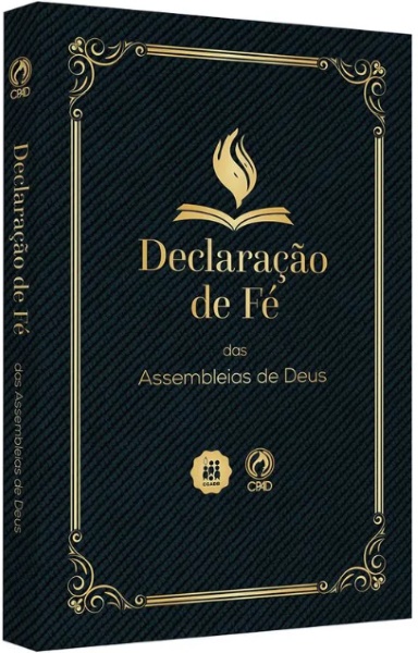 DECLARACÃO DE FÉ ATUALIZADA PRETA (BROCHURA)