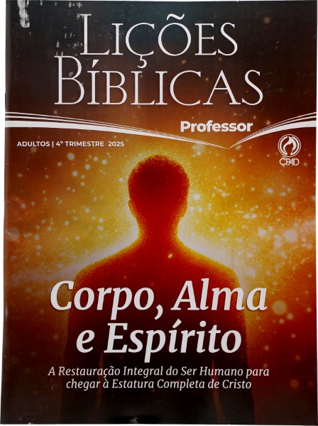LICÕES BÍBLICAS ADULTOS PROFESSOR AMPLI 4 TRI/2025