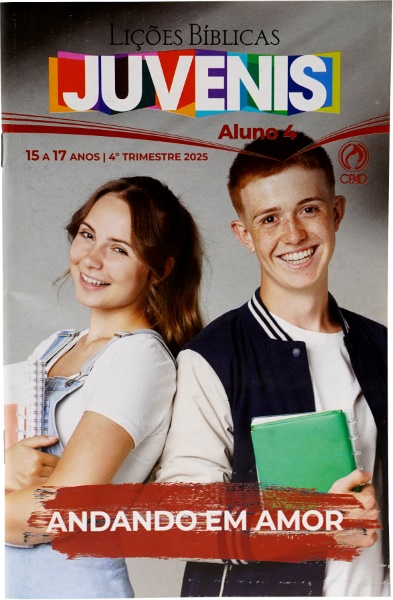 LICÕES BÍBLICAS JUVENIS ALUNO 4 TRIMESTRE / 2025