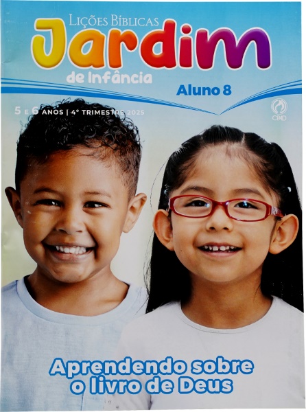 LICÃO BÍBLICA JARDIM DE INFANCIA ALUNO 4 TRI/2025