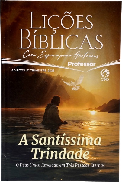 LIÇÕES BÍBLICAS ADULTO PROF. CAPA DURA 1 TRI 2026