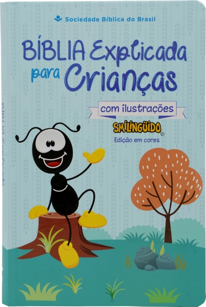 Bíblia Infantil - Possui o Antigo e Novo Testamento - Desenvolvida