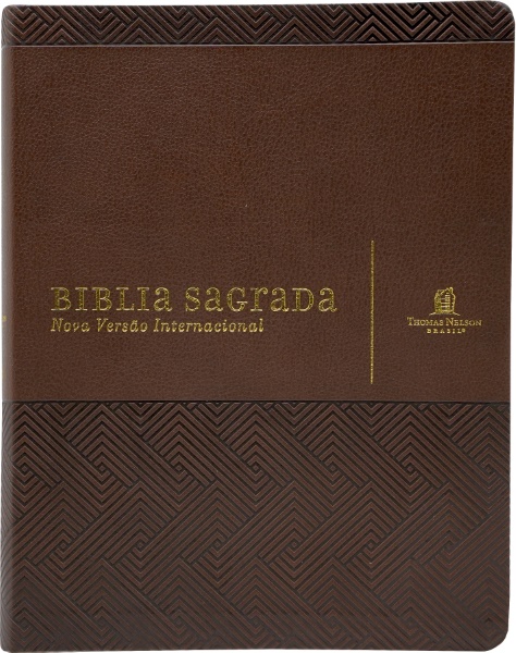 BIBLÍA NVI - CAPA MARRON THOMAS NELSON ANOTAÇÕES